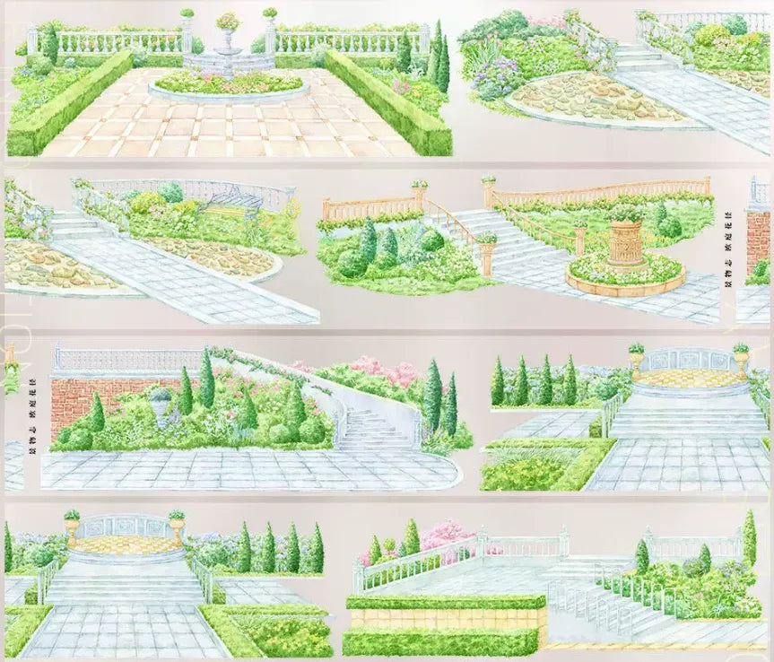 7816-JINGWUZHI Studio-6.2x100cm Glossy PET Tape