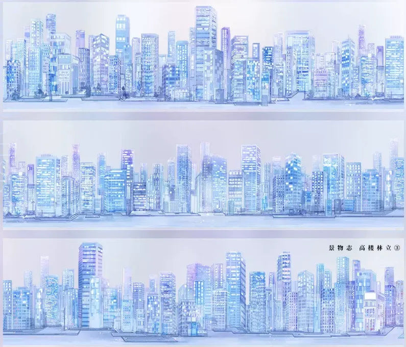 7824-JINGWUZHI Studio-6x60cm Glossy PET Tape