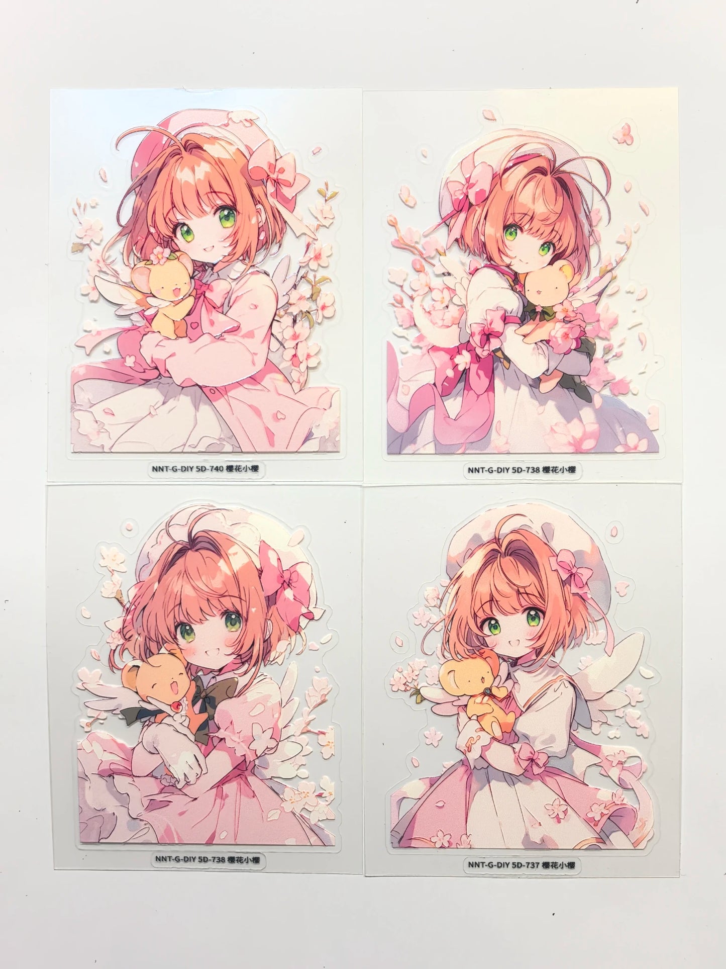 0038-Embossed Sticker