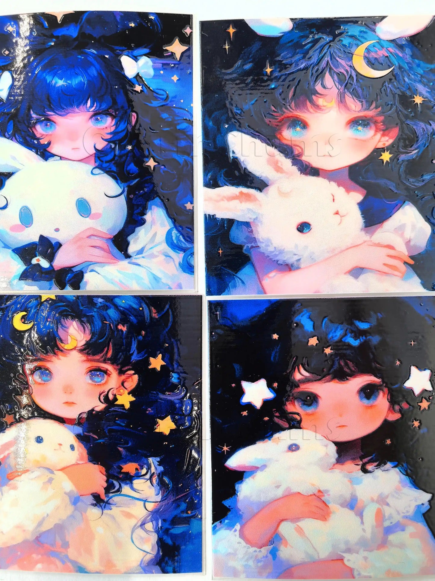 0228-Embossed Sticker