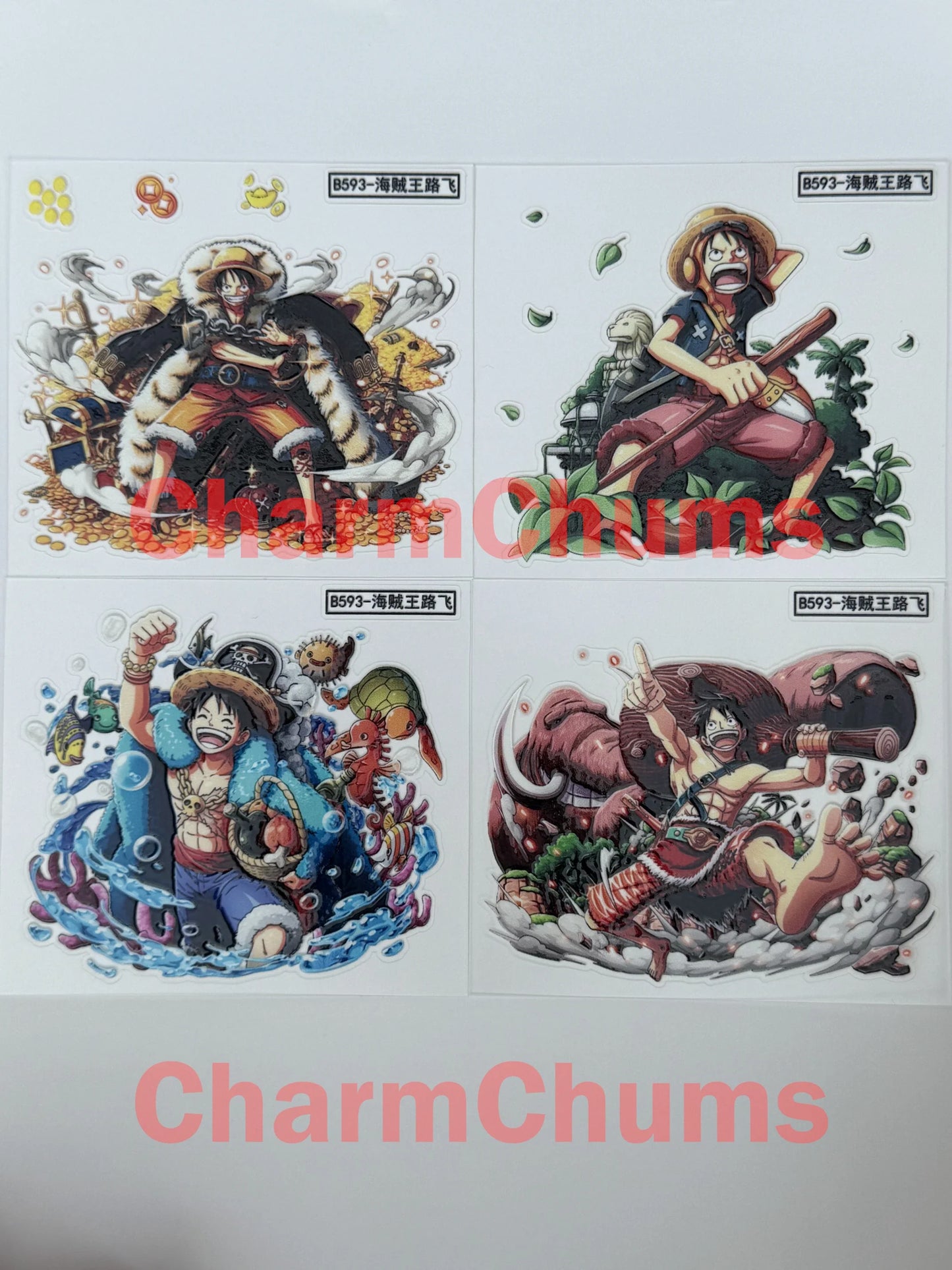 0380-Embossed Sticker