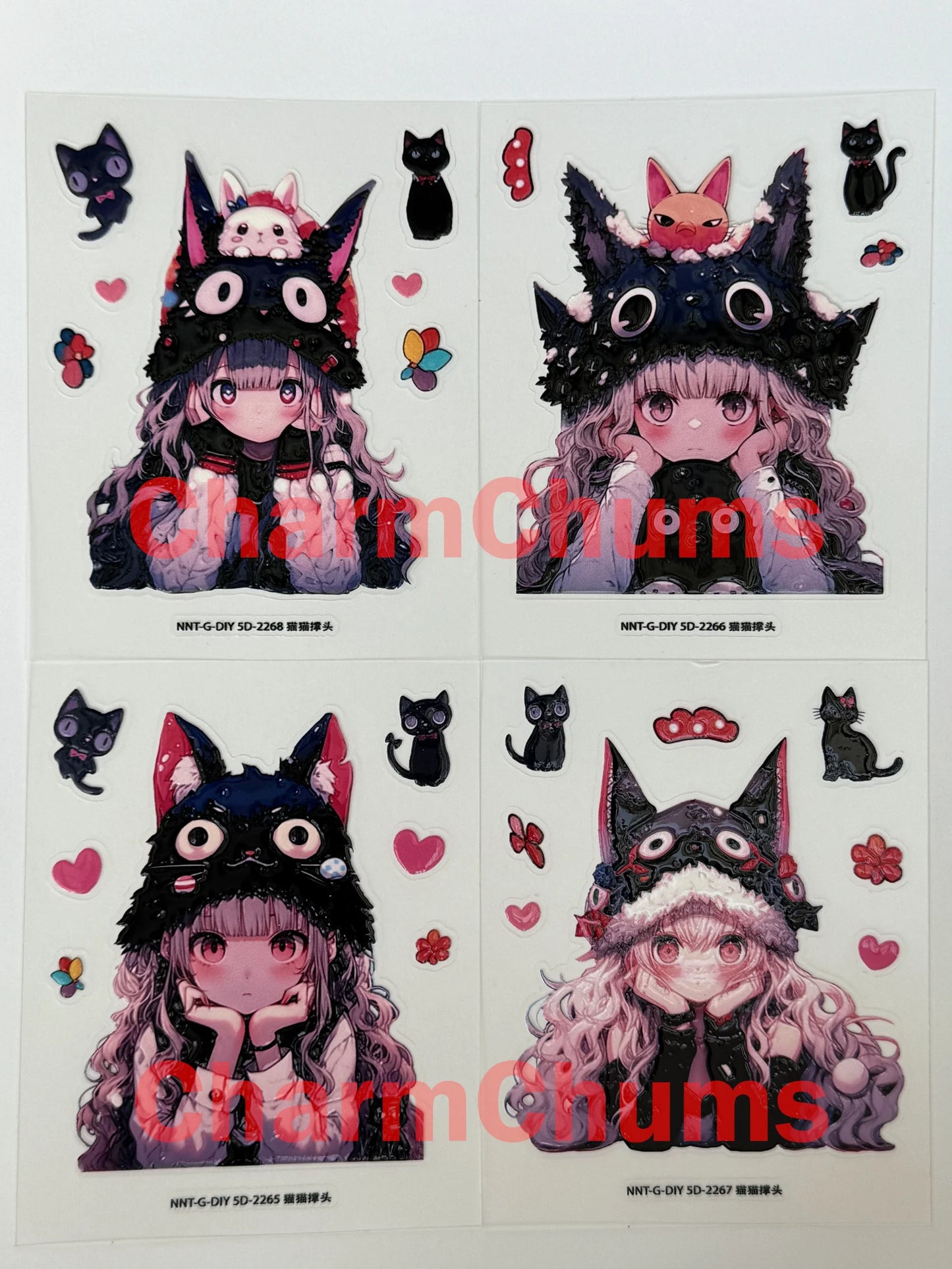 0416-Embossed Sticker