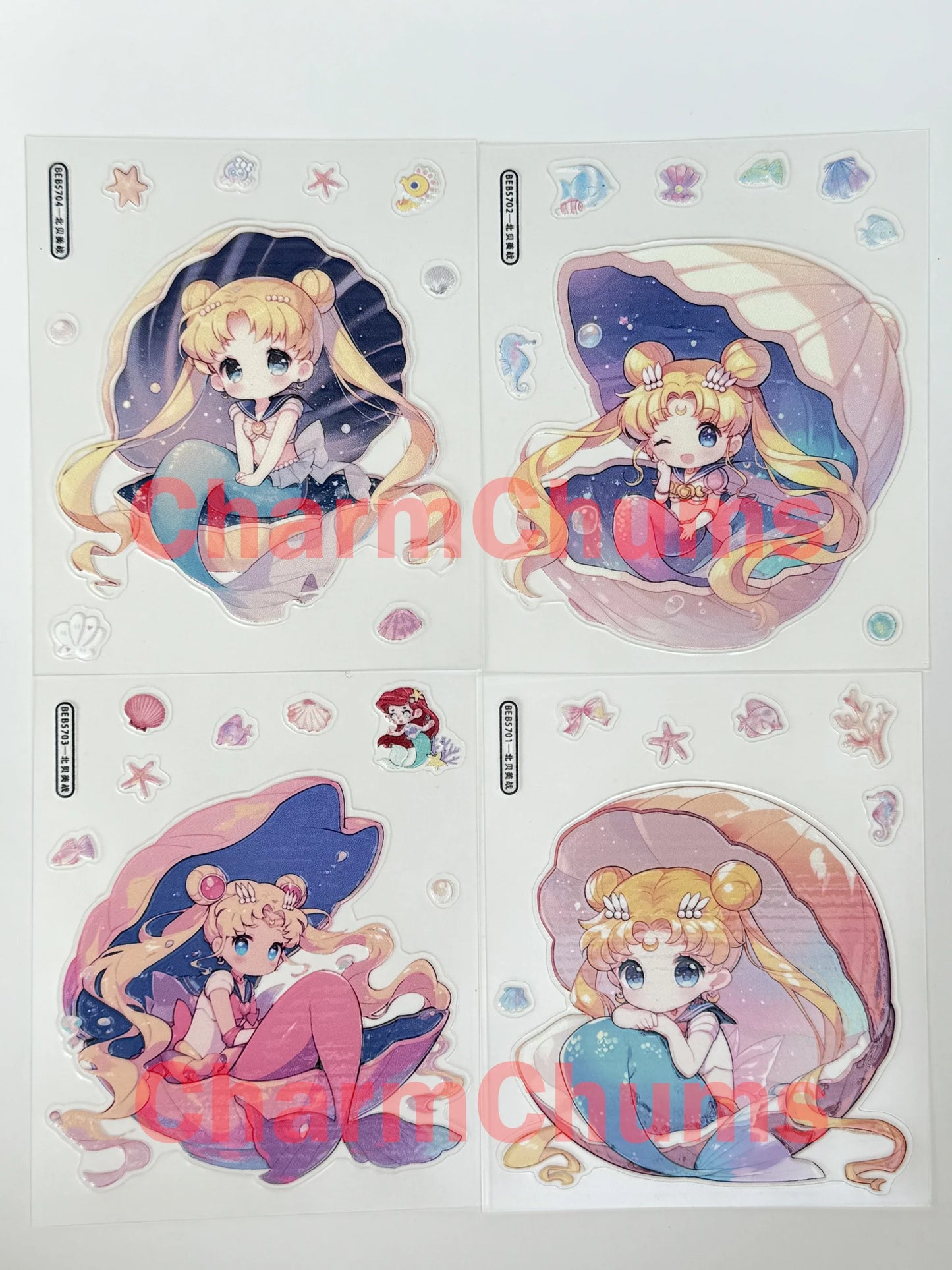 0442-Embossed Sticker