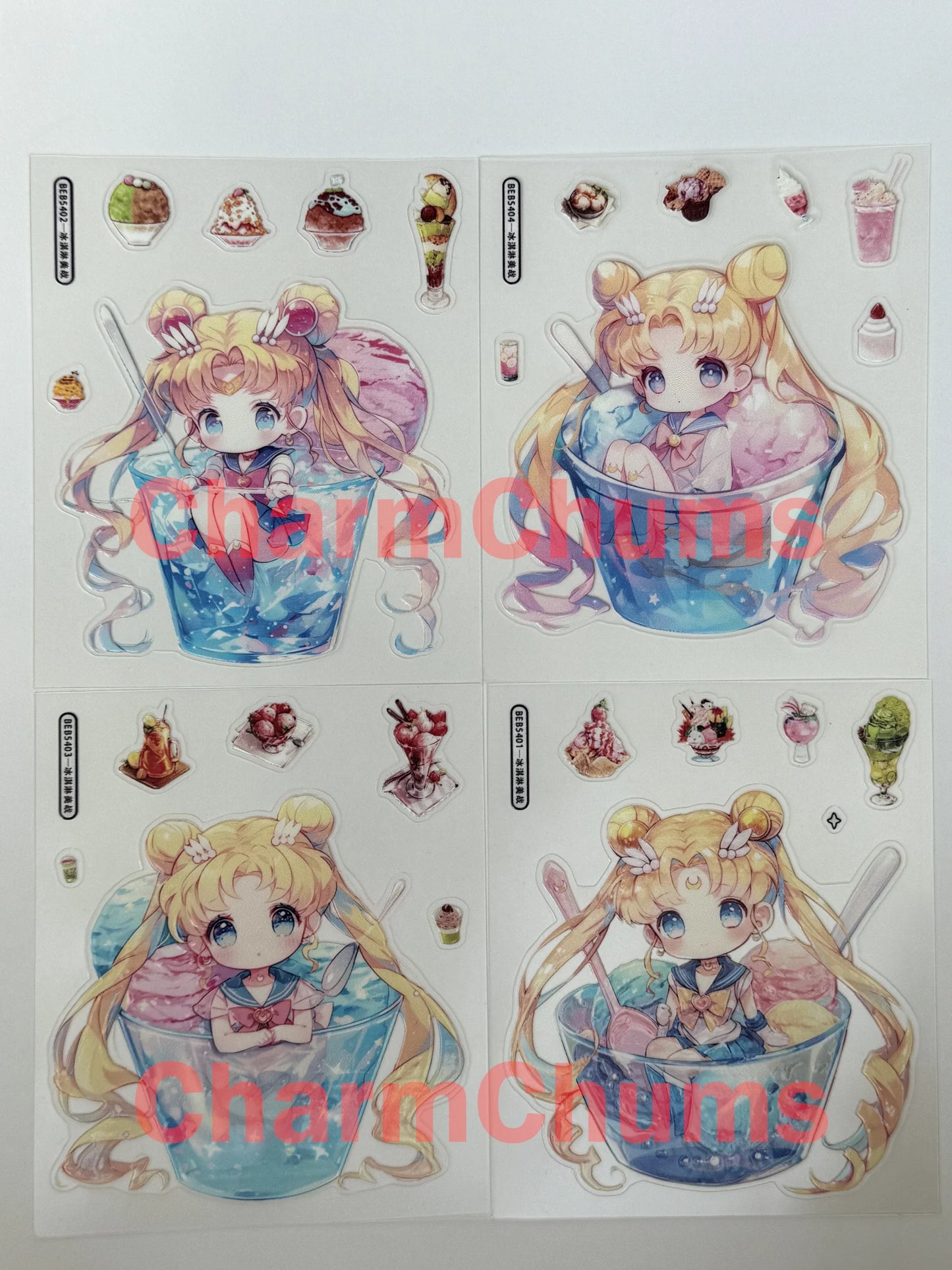 0443-Embossed Sticker