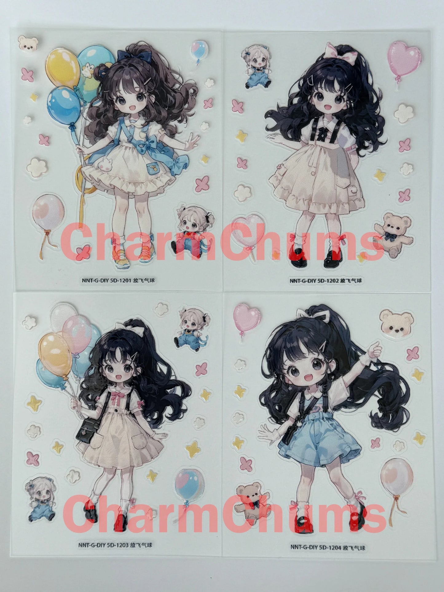 0467-Embossed Sticker