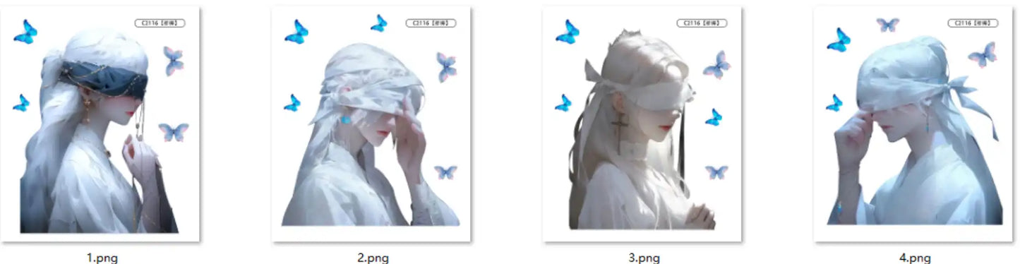 0685-Embossed Sticker