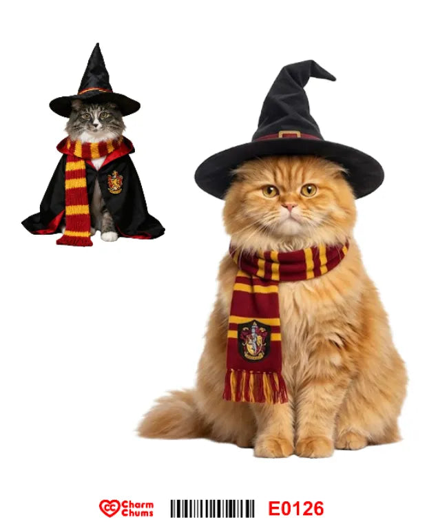 E0126-CharmChums Embossed Sticker