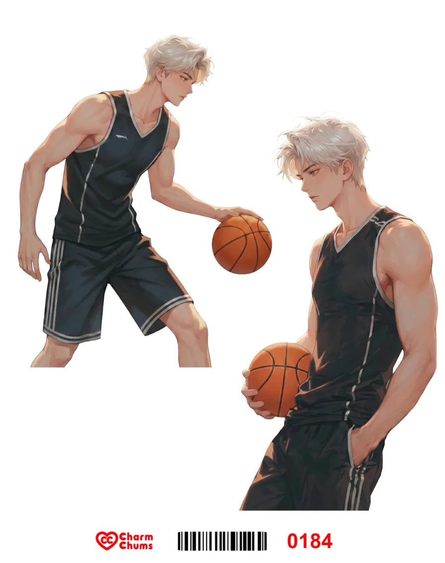 E0184-CharmChums Embossed Sticker