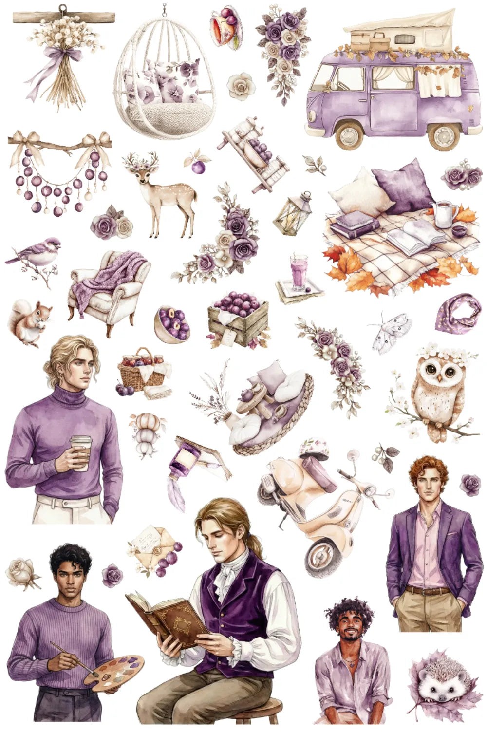 0094-PET Pre Cut Sticker by CharmChums