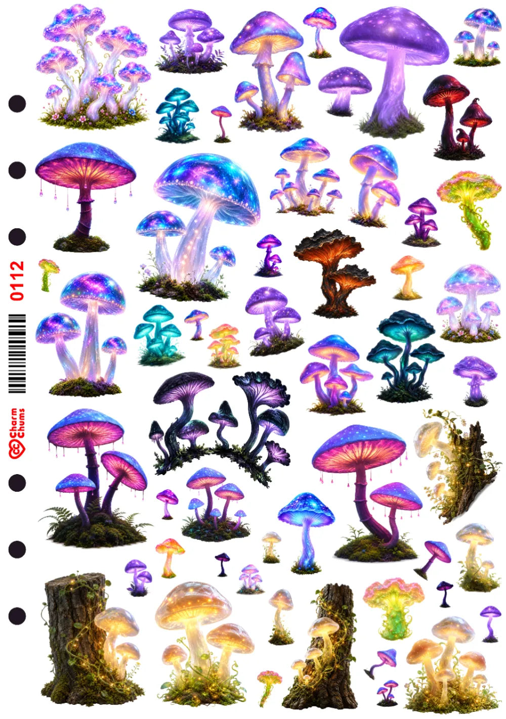0112-PET Pre Cut Sticker by CharmChums