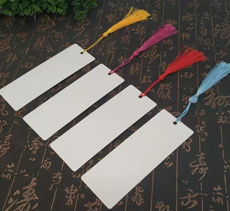 White Blank Bookmark 8x15cm/3x6in 25pcs