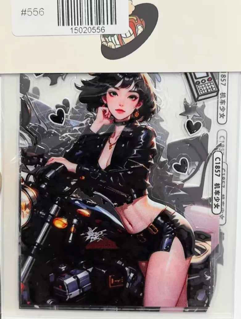 0556-Embossed Sticker