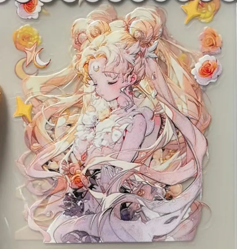 0572-Embossed Sticker