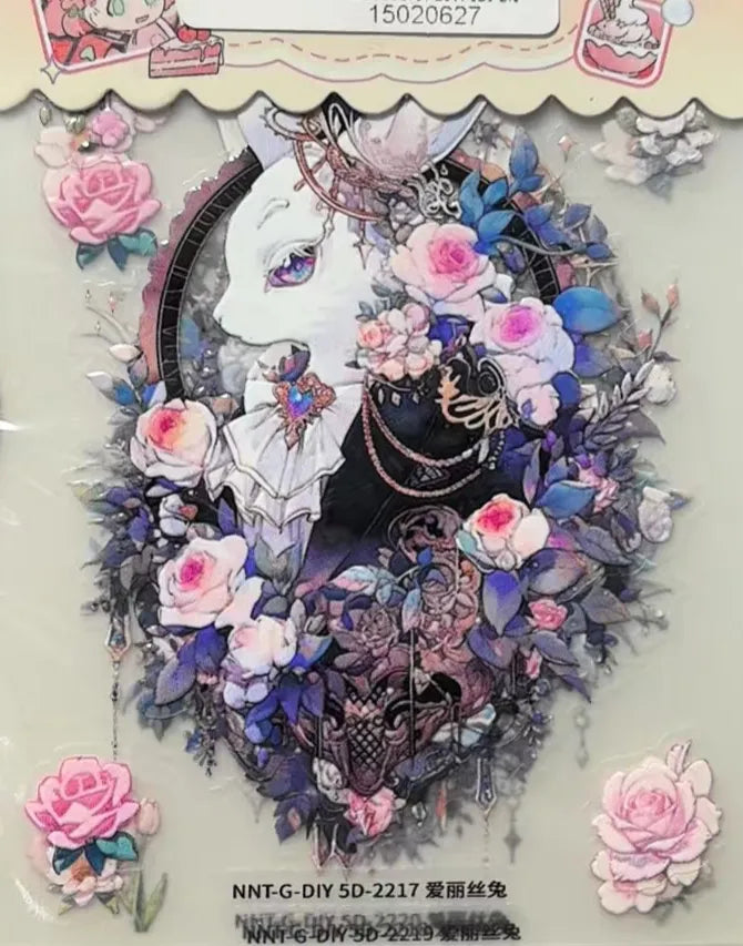 0627-Embossed Sticker