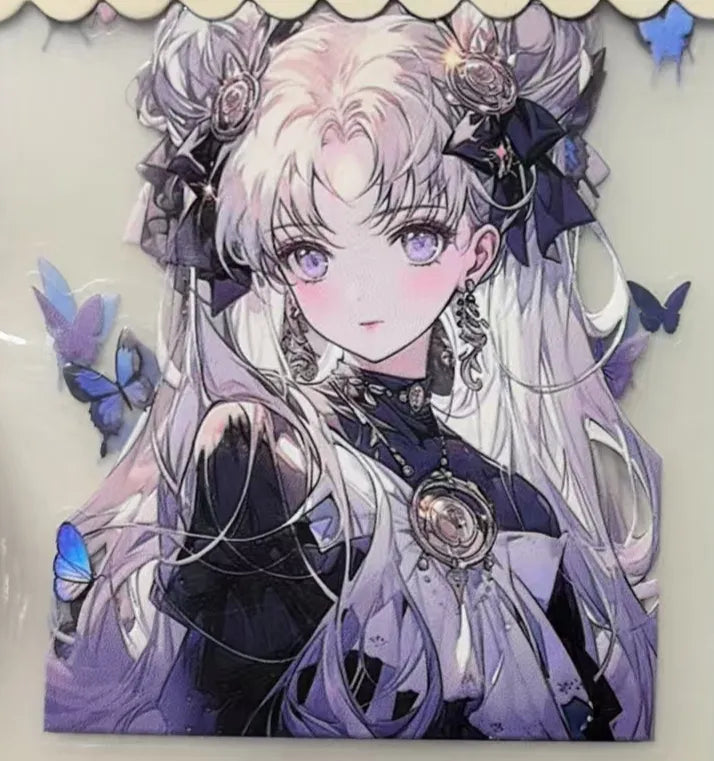 0635-Embossed Sticker