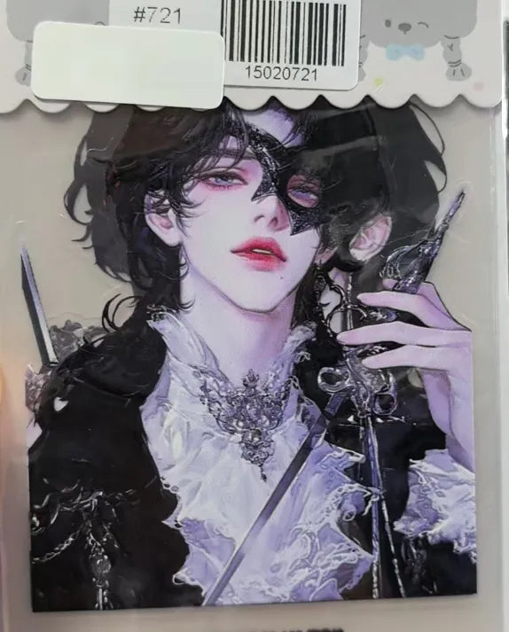 0721-Embossed Sticker