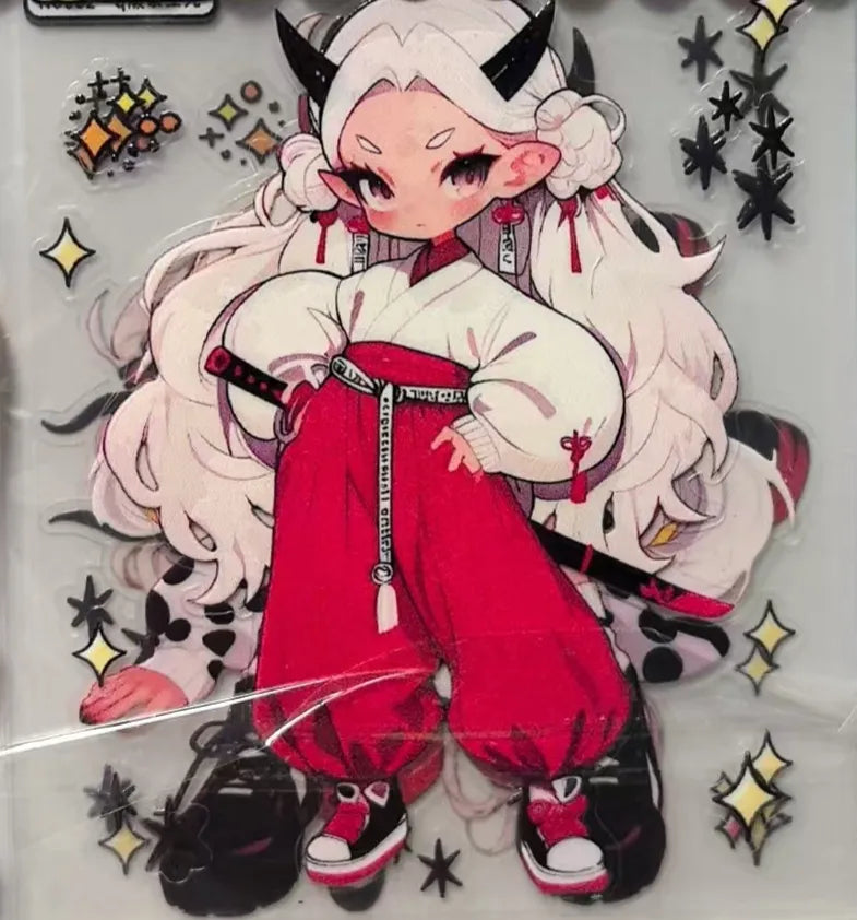 0731-Embossed Sticker