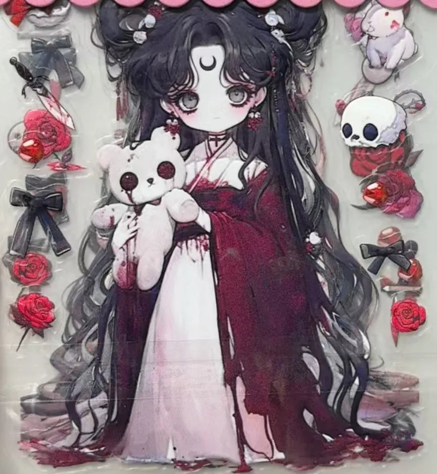 0753-Embossed Sticker