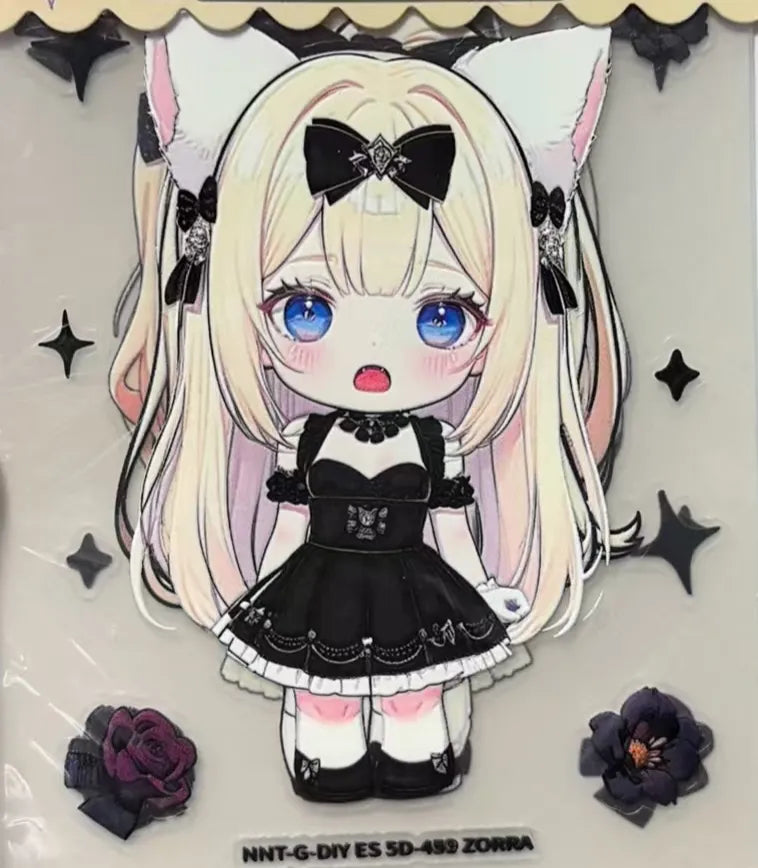 0845-Embossed Sticker