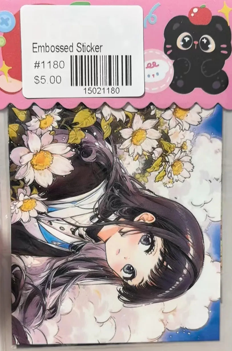 1180-Embossed Sticker