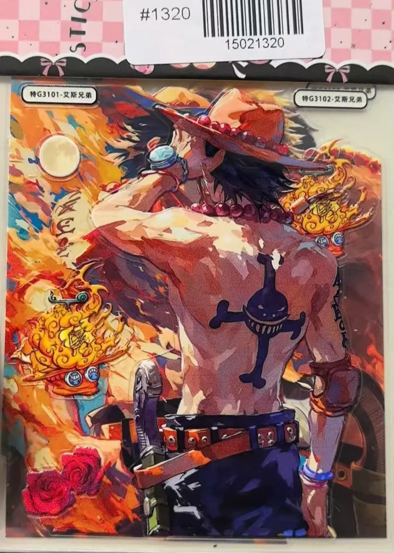 1320-Embossed Sticker