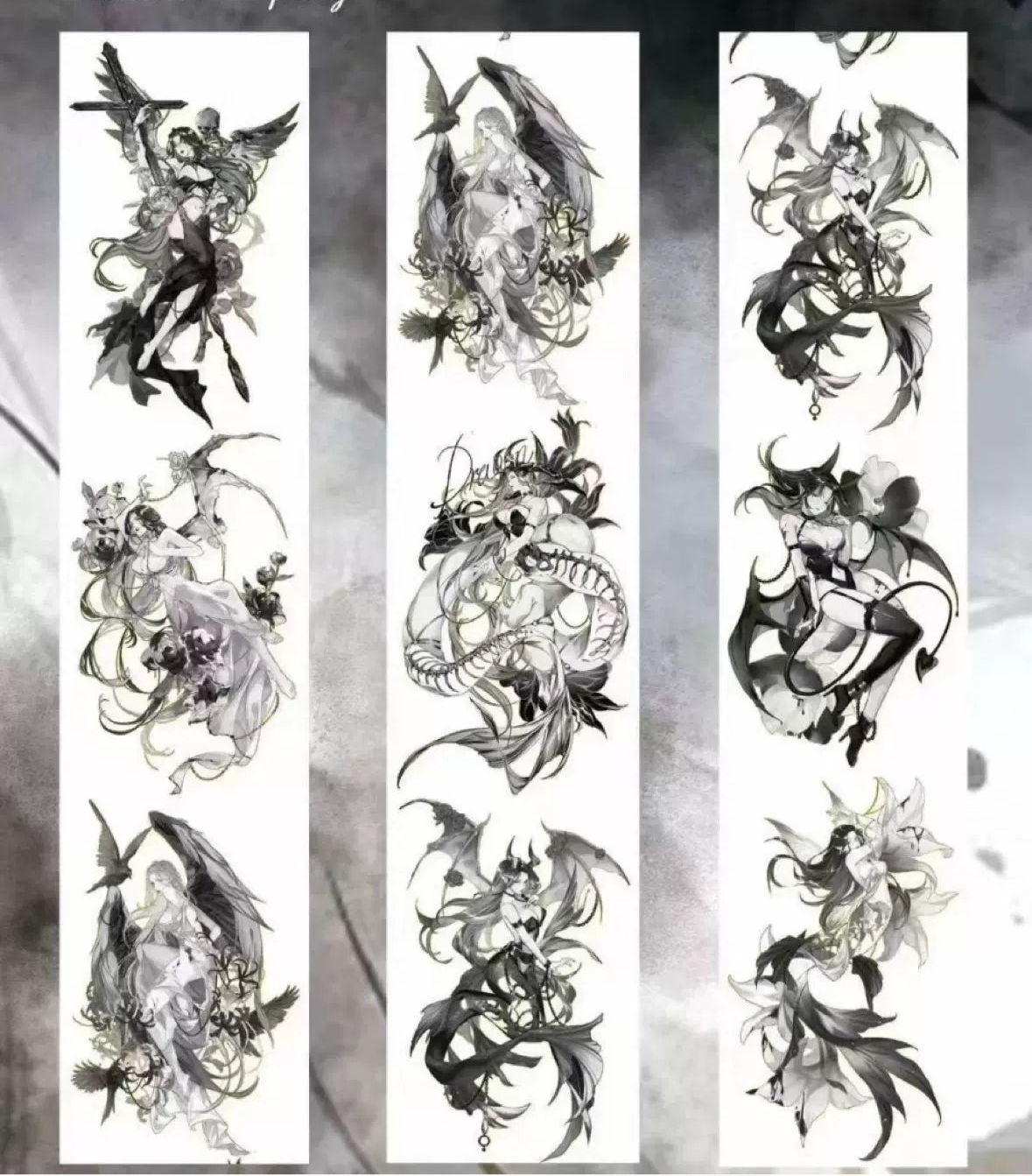 0989-Garbage Studio-9x94.32cm Holographic Gold PET Tape