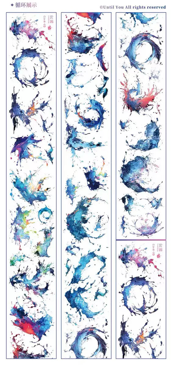 0962-UntilYou Studio-6x100cm Shell Luster PET Tape