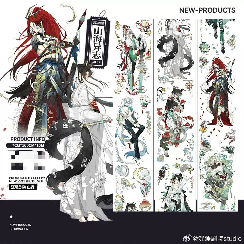 1813-7x100cm Shell Luster PET Tape