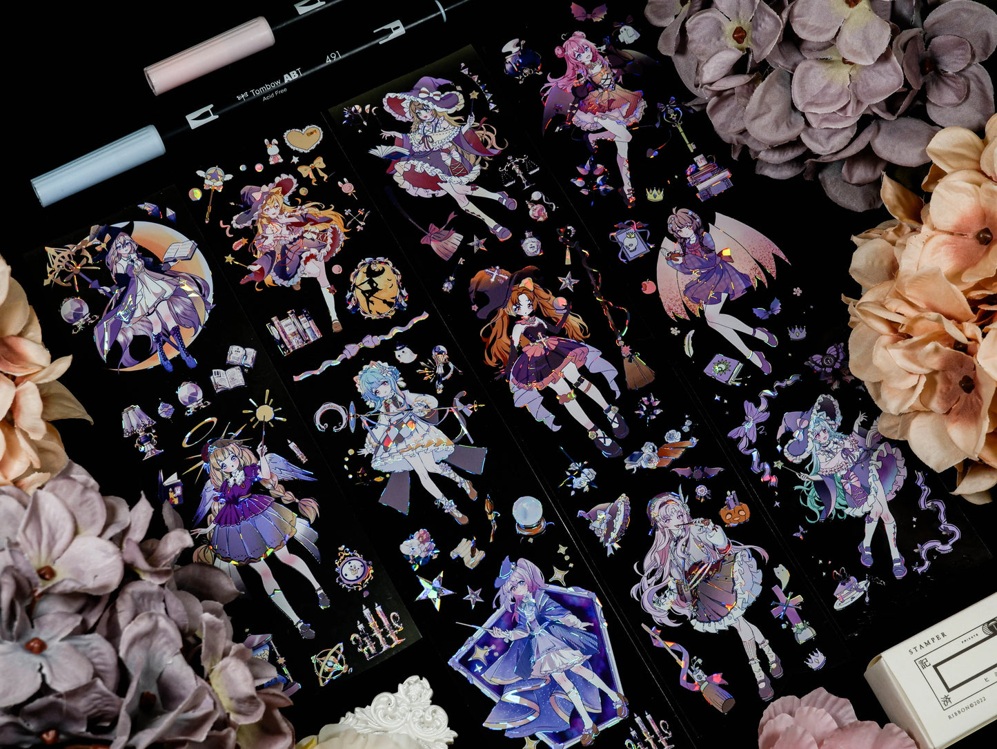 3276-ZHU YUE Studio-6x100cm Shell Luster PET Tape