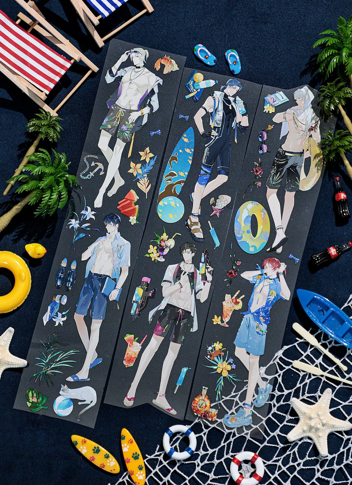 1832 - Pool Boys Shell Luster PET Tape