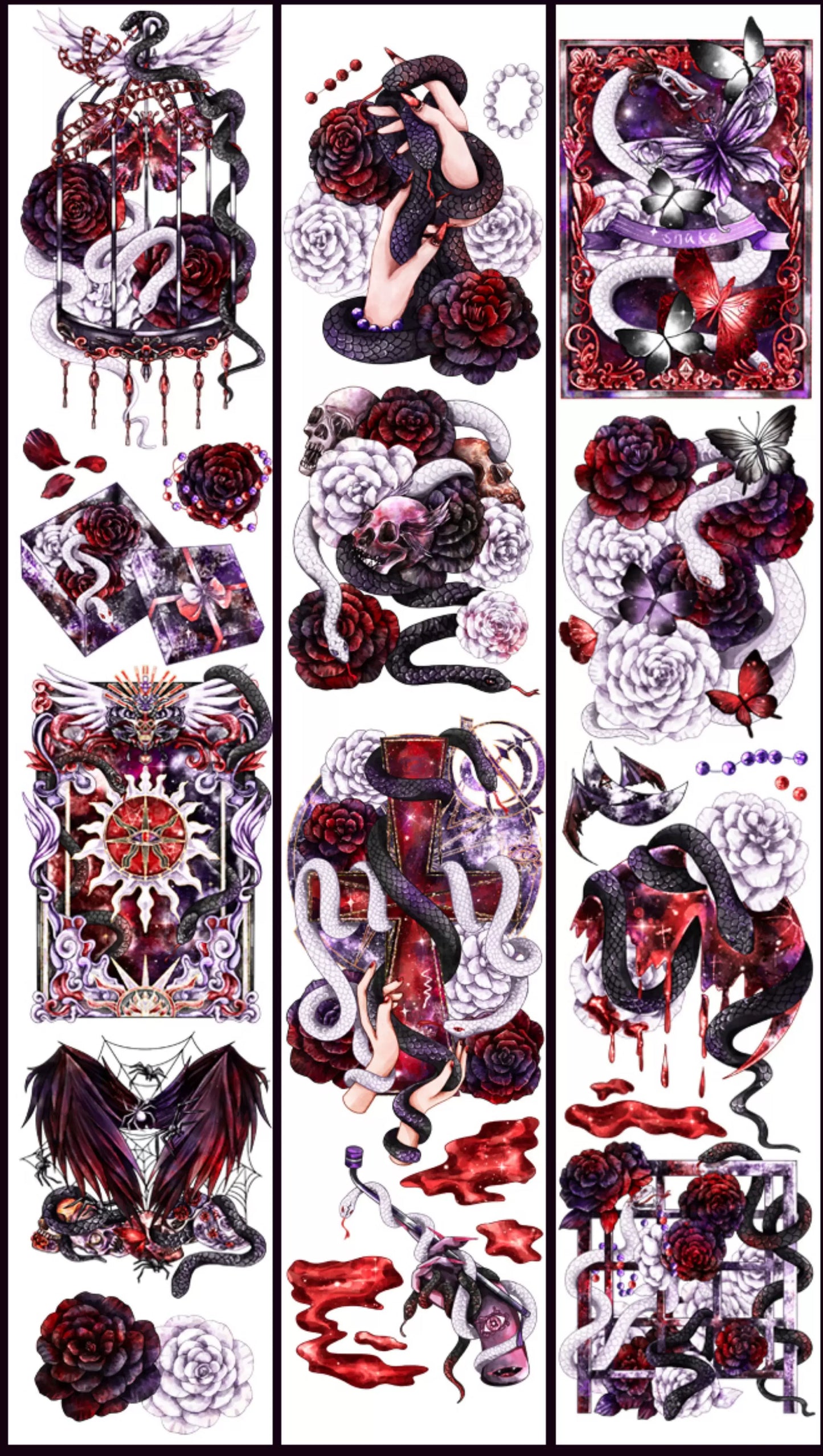 0385-ZHIXINGCHEN Studio-6x100cm Shell Luster PET Tape