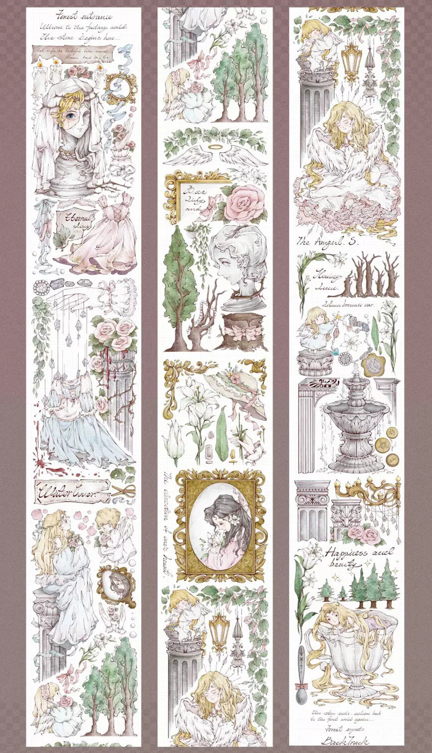 0487-6x100cm Shell Luster PET Tape