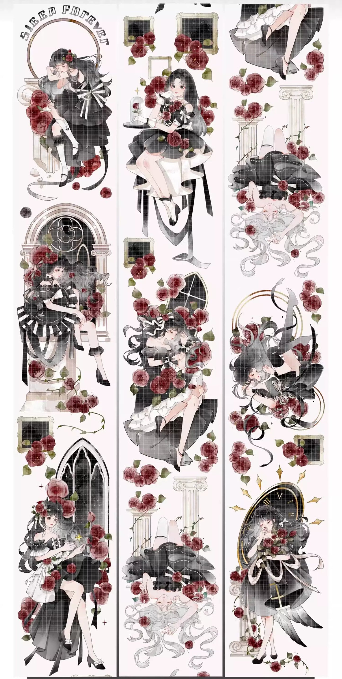 0479-SAMA Studio-6x100cm Shell Luster PET Tape