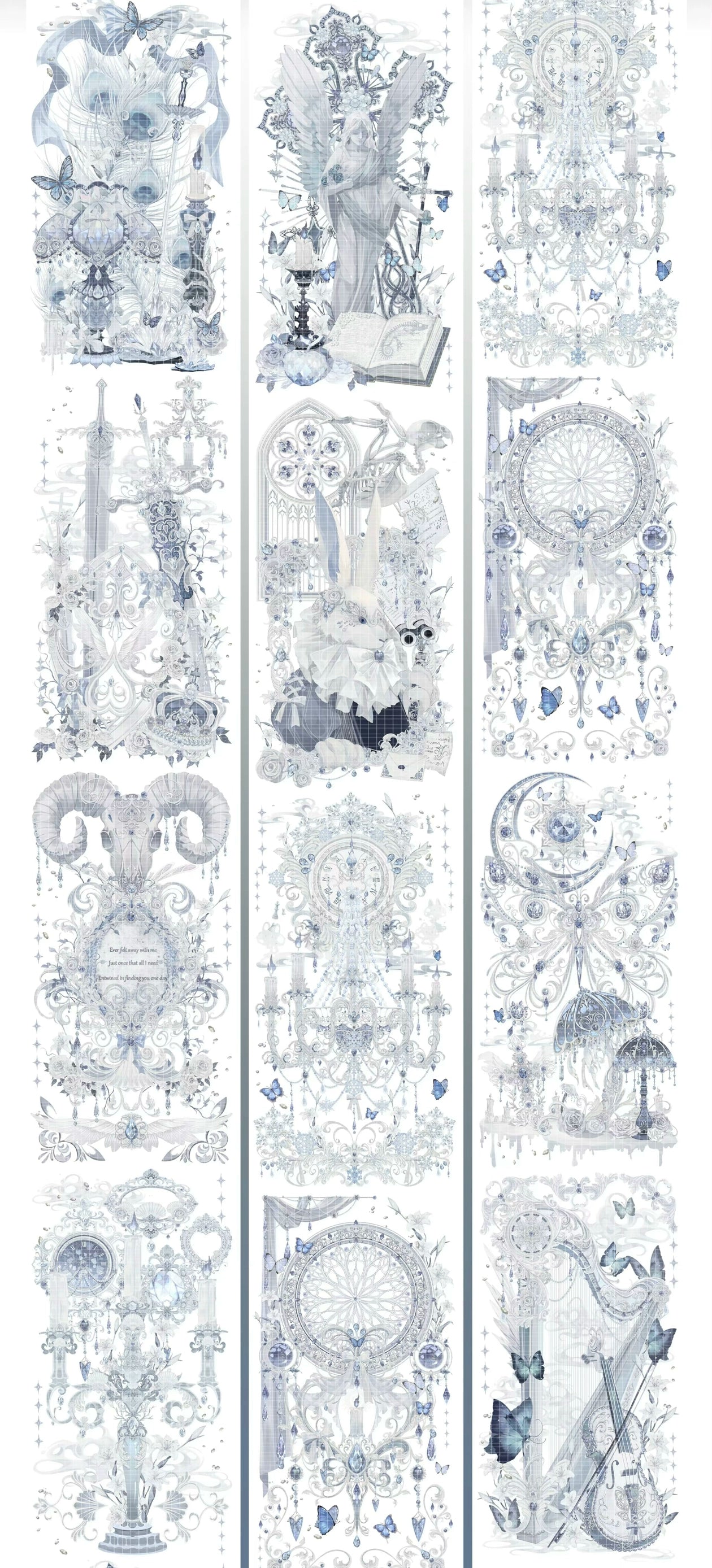 2386-SAMA Studio-7.5x138cm Shell Luster PET Tape