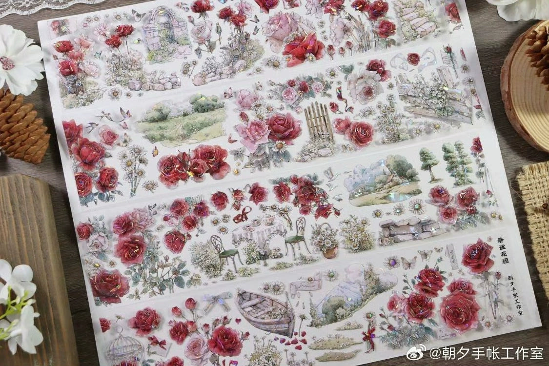 2515-ZHAOXI Studio-6x100cm Shell Luster PET Tape