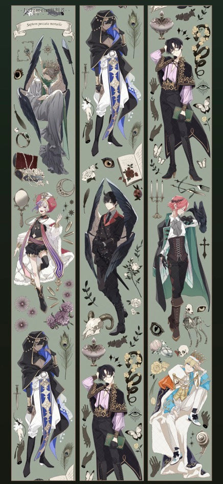 2399-NINTH FAIRWAY Studio-6x100cm Silver Shell Luster PET Tape