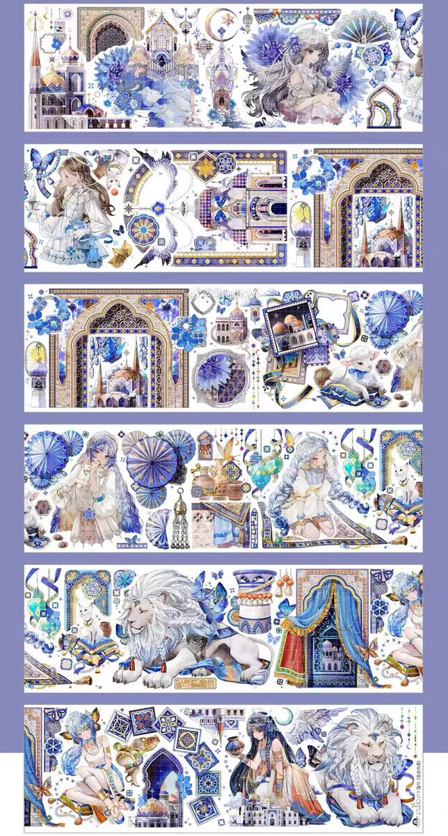 1010-StudioVI Studio-8x123cm Shell Luster PET Tape