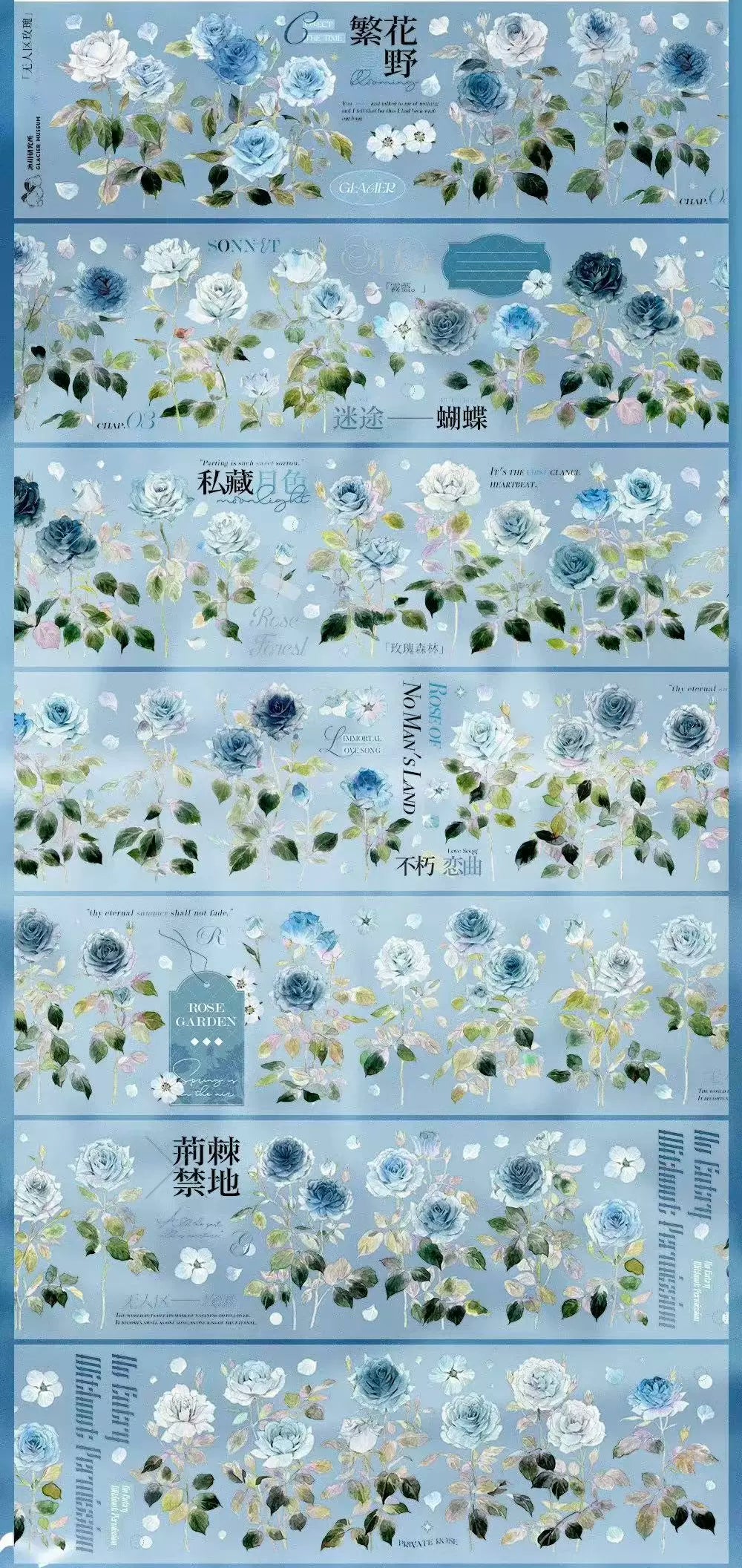 0451-Glacier Museum Studio-6x115cm Shell Luster PET Tape