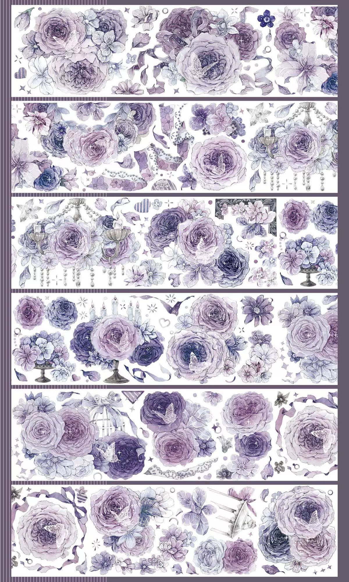 0517-MIST FOREST Studio-6x100cm Shell Luster PET Tape