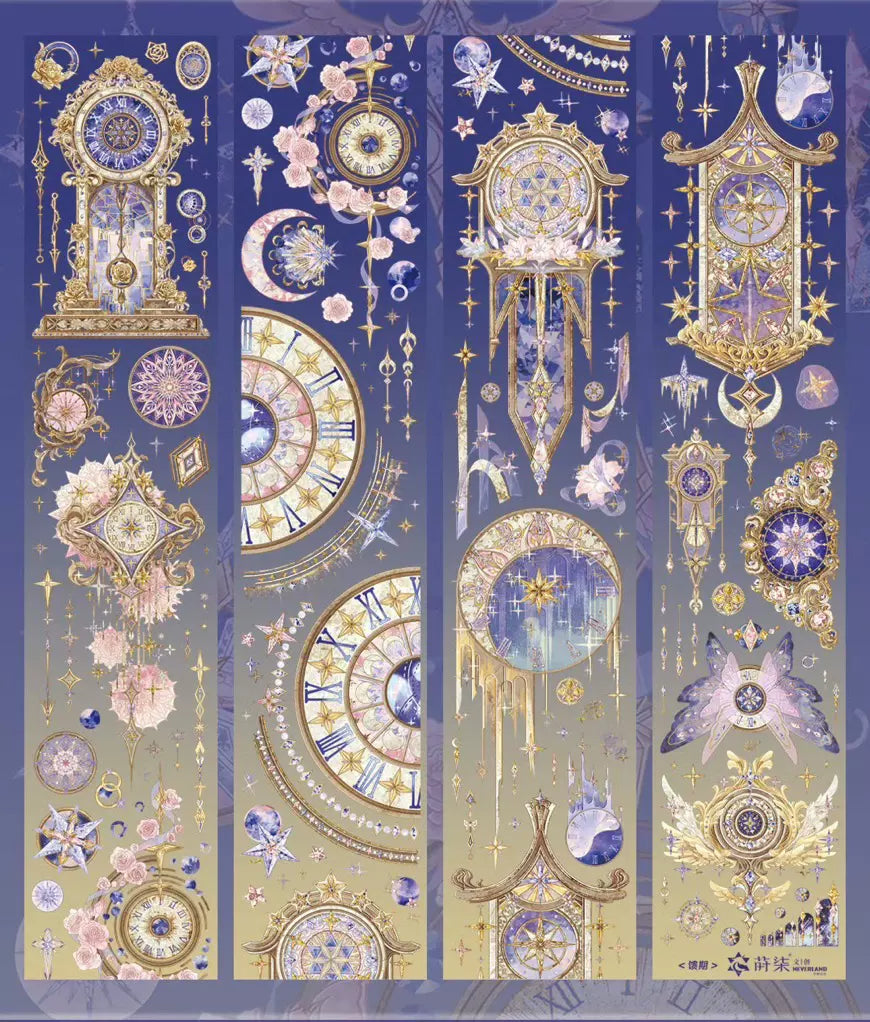 1492-NEVERLAND Studio-6x100cm Precut Shell Luster PET Tape