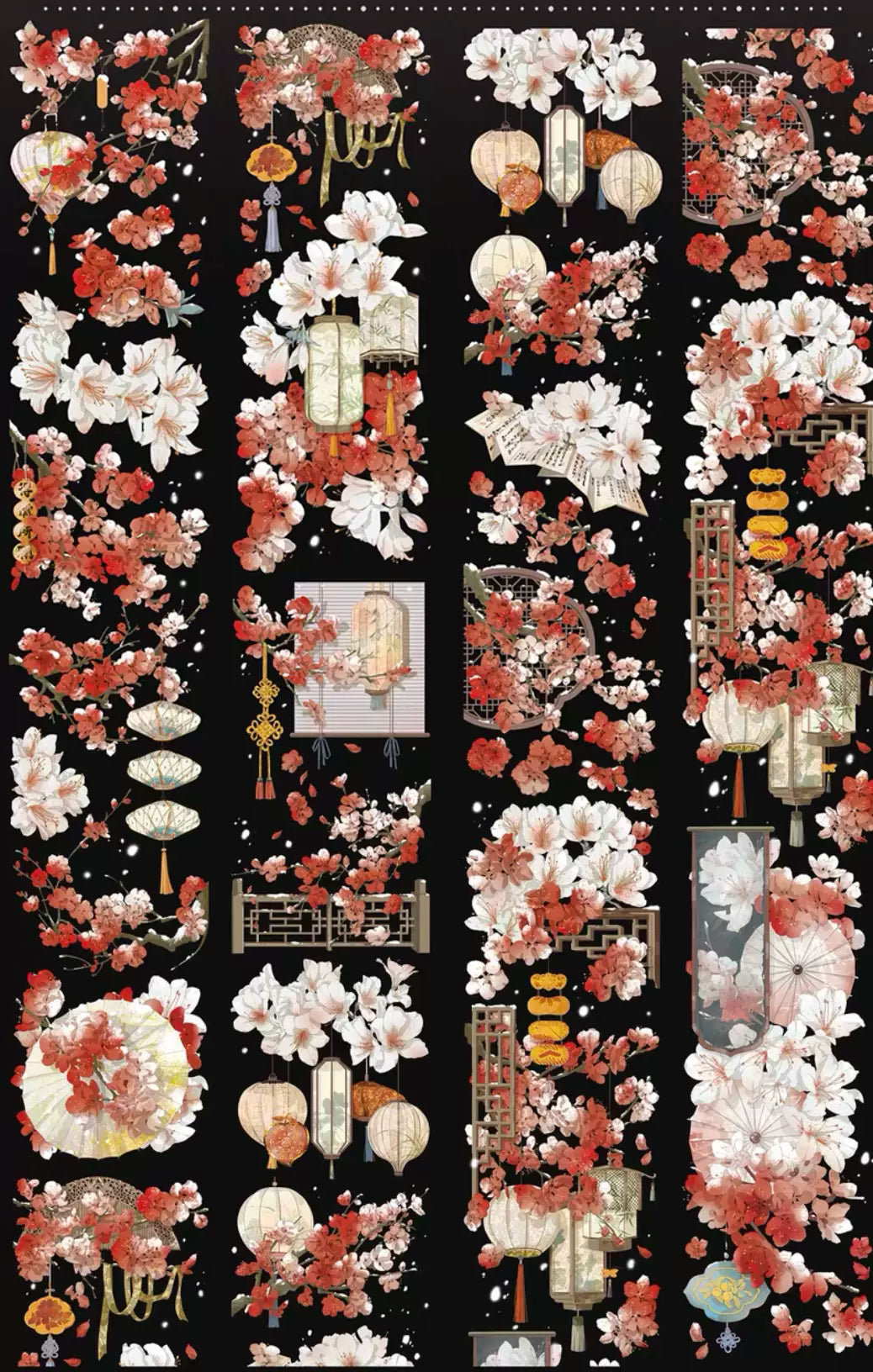 0621-HASISO Studio-6x100cm Shell Luster PET Tape