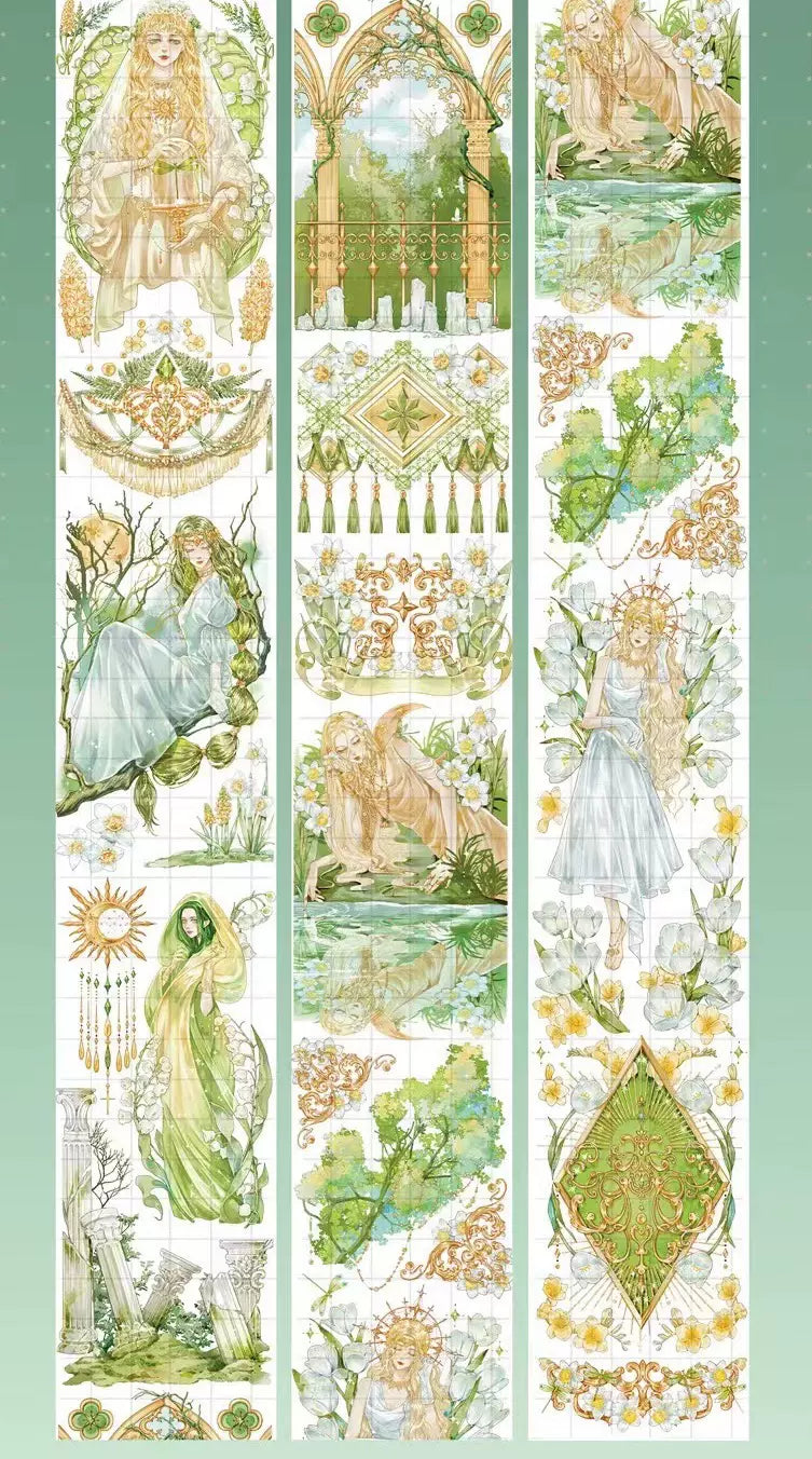 0839-XING YE Studio-6.5x100cm Shell Luster PET Tape