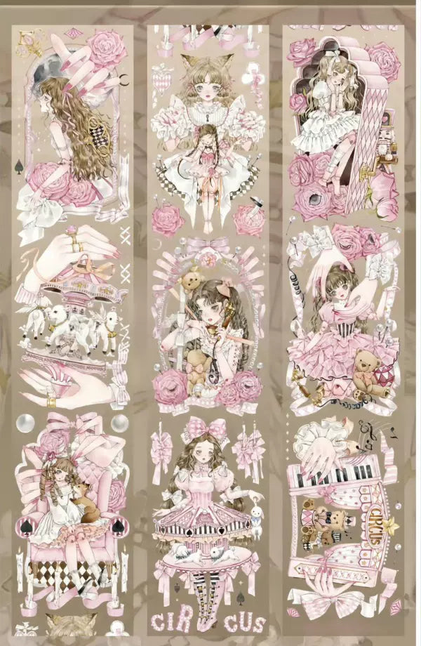 1495-NEVERLAND Studio-7x100cm Shell Luster PET Tape