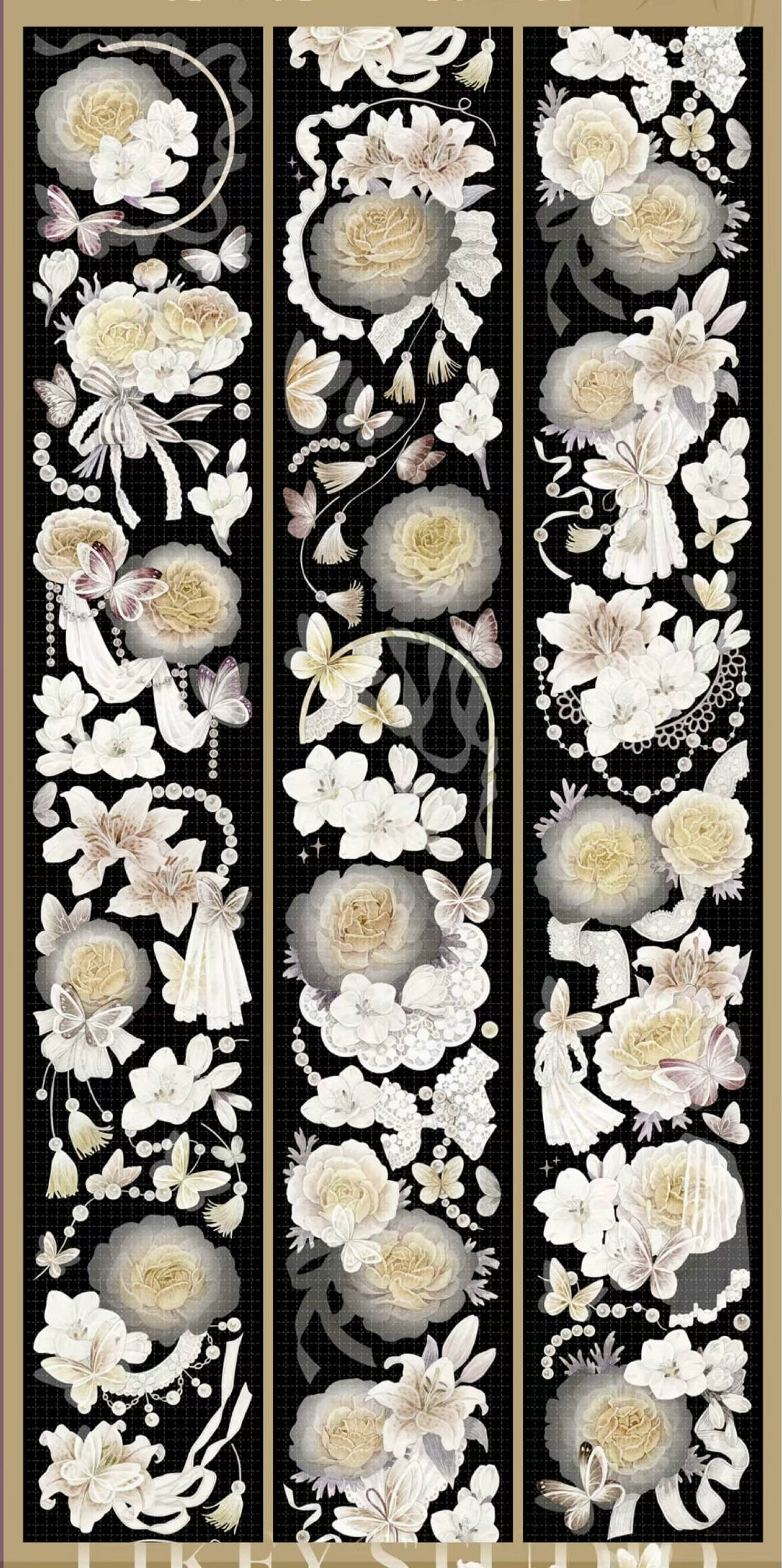 2169-Likey Studio-6*100cm Shell Luster PET Tape