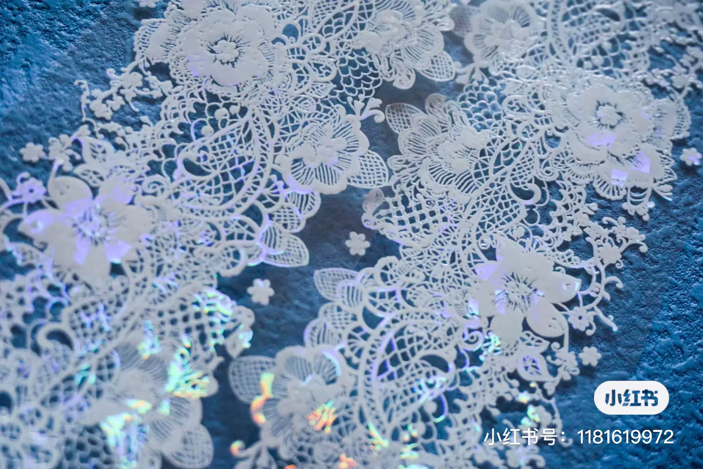 0429-UntilYou Studio-Lace Shell Luster PET Tape