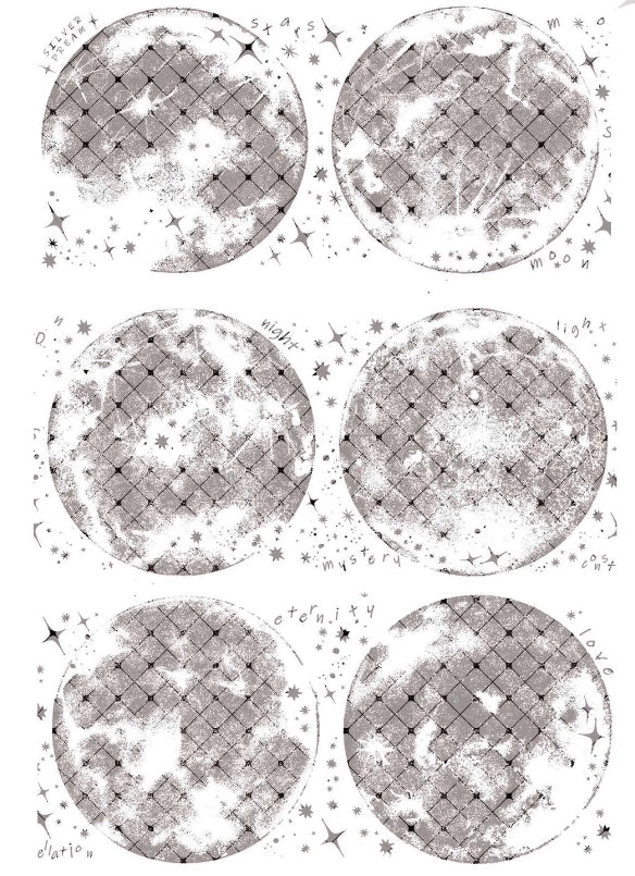 1691-Mirage Meseum Studio-8x50cm Holographic Silver PET Tape