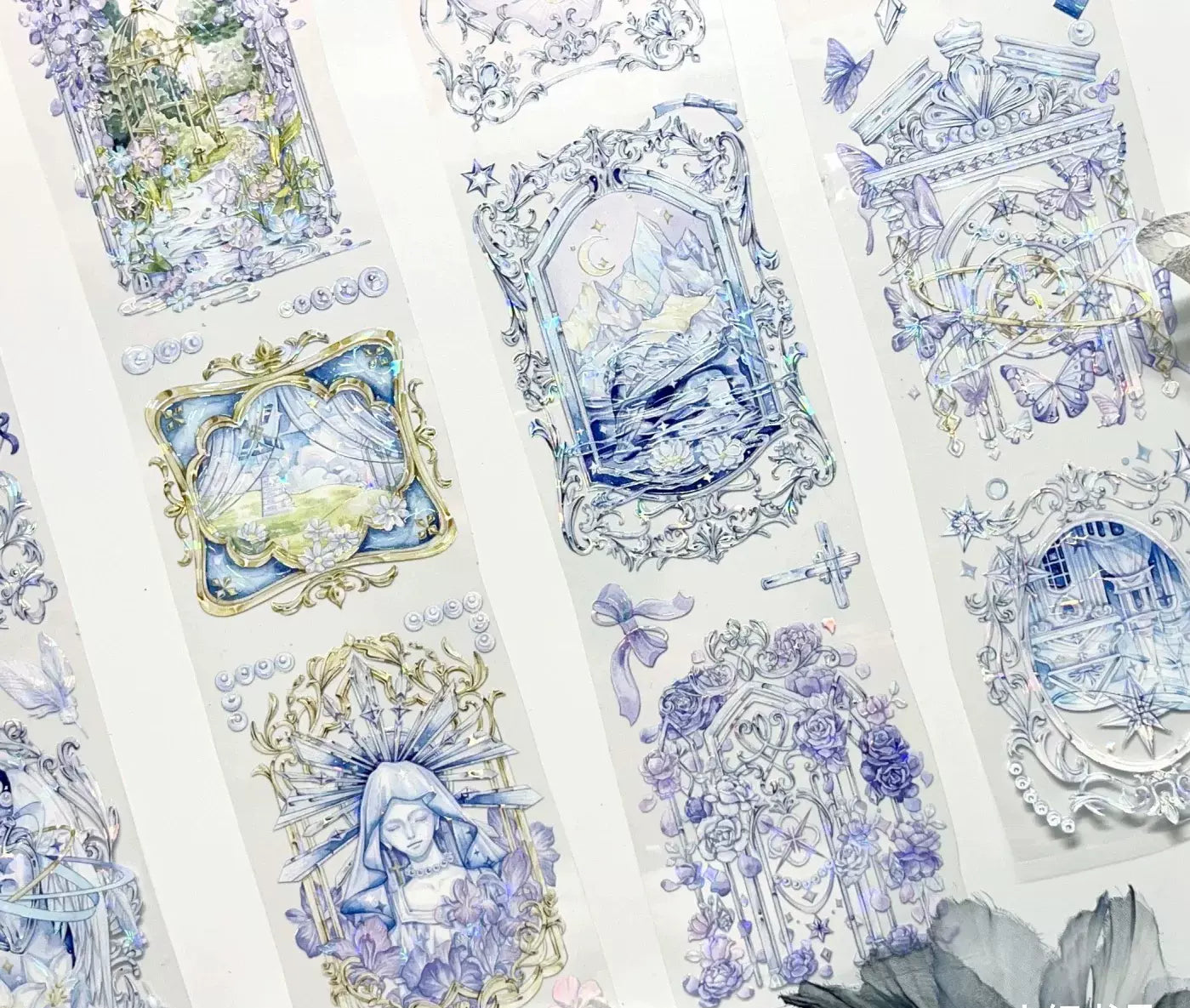 1467-Zhai Xing Yu Ni Studio-6x100cm Shell Luster PET Tape