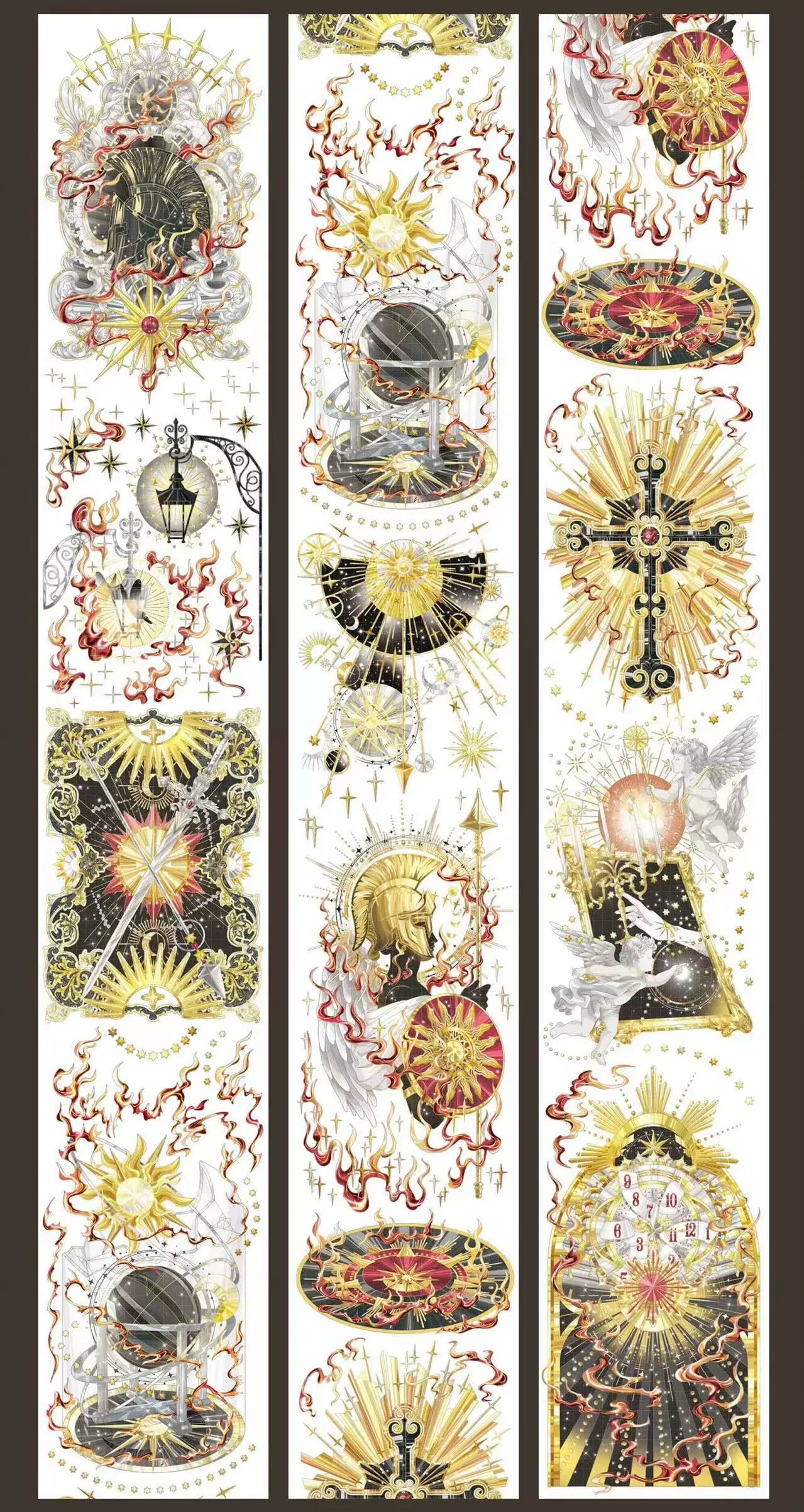 0901-Shine Studio-7x100cm Shell Luster PET Tape