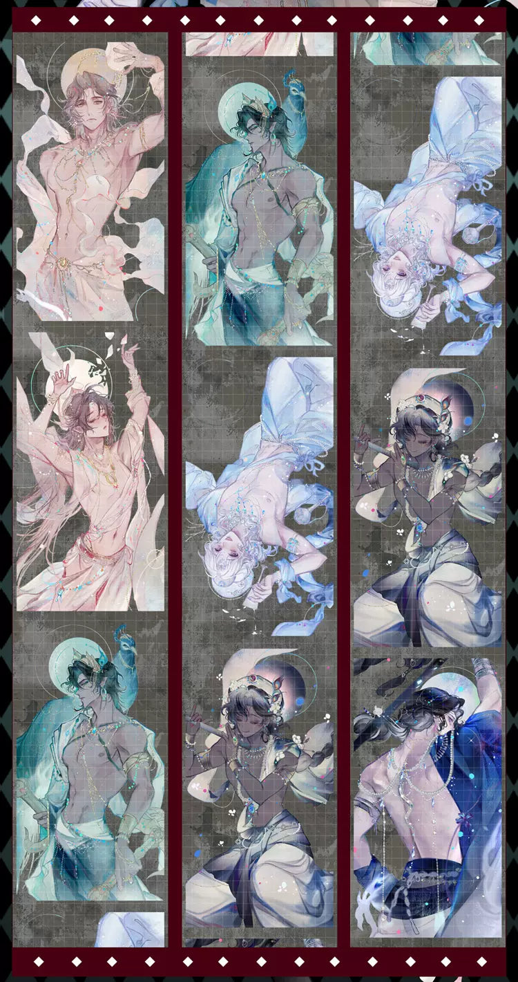 0066-FUGUI LEE Studio-8x90cm Shell Luster PET Tape