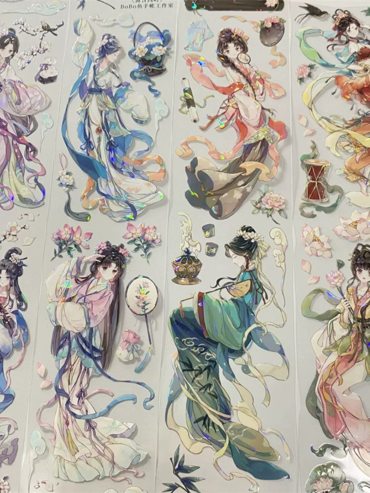 0378-BOBO FISH Studio-6x100cm Shell Luster PET Tape